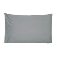 KISSENHÜLLE BasicSoft silber-grau 100% Baumwoll-Jersey 40/60 cm - Grau, Textil (40/60cm) - beties Heimtextil