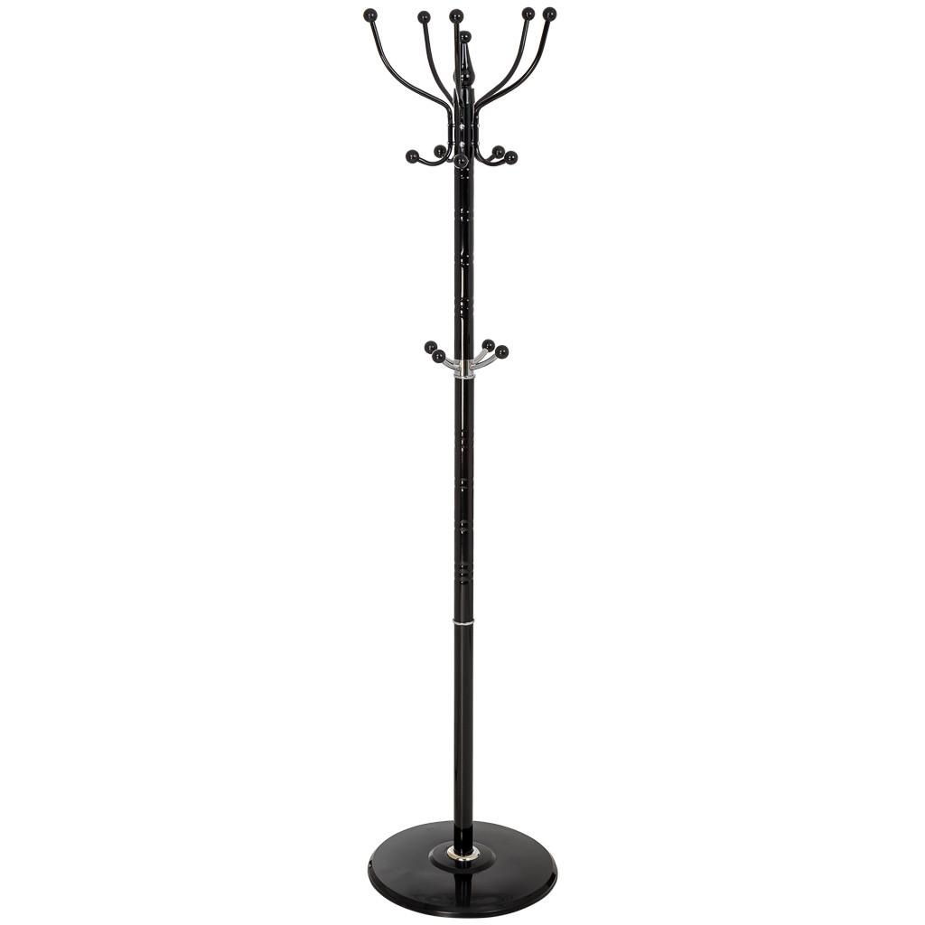 GARDEROBE aus metall - Schwarz, Metall (37/176/37cm) - Wanderlust