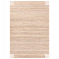 TEPPICH Hellbeige 160/230 cm Jute Amravati - Beige, Textil (160/230cm) - Beliani