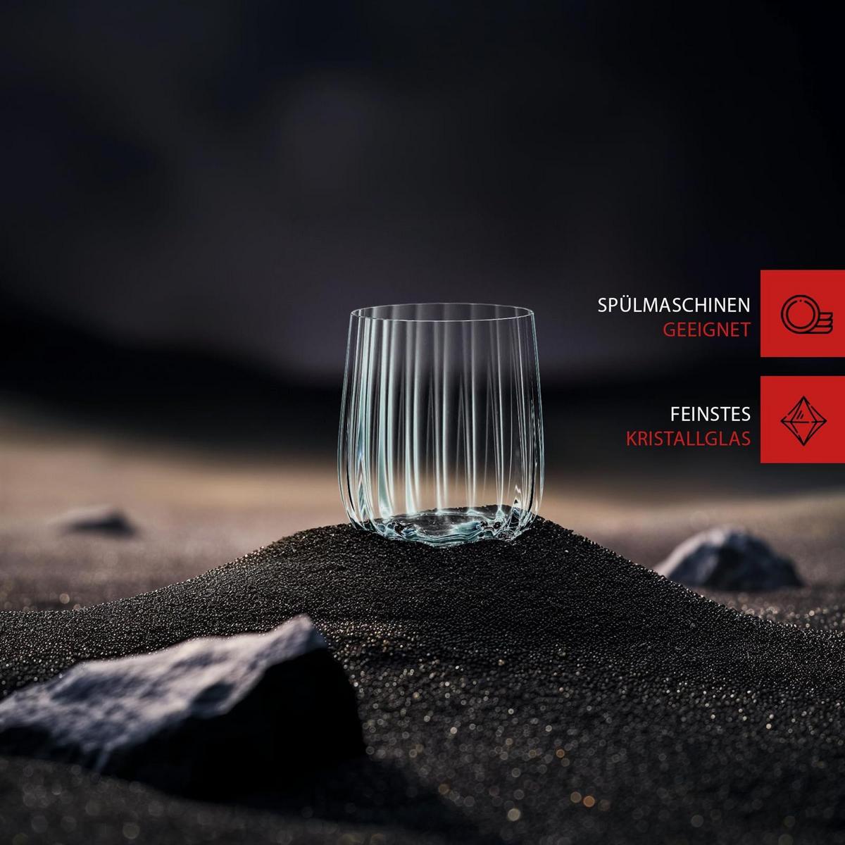 TUMBLER Lifestyle transparent 340 ml 4er Set - Transparent, Glas (0.34L) - Spiegelau