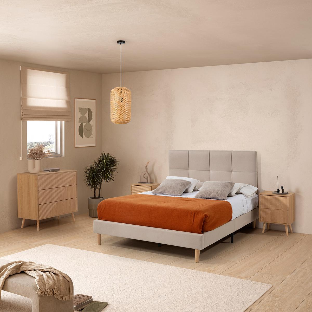 KOPFTEIL Sicilia 150x60 cm Beige - Beige, Textil (6/150/150cm) - VS Venta-stock