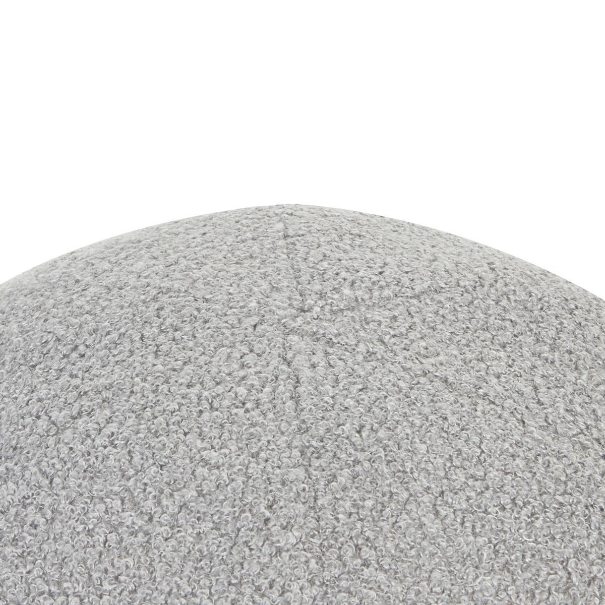 DEKOKISSEN Grau 30/30 cm Salvia - Grau, Textil (30/30cm) - Beliani