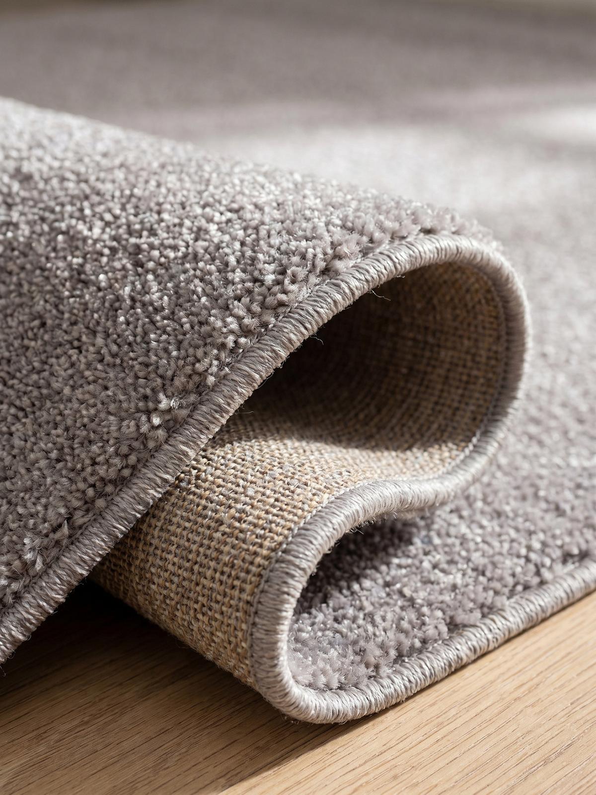 TEPPICH Kurzflor MAIN in Beige, einfarbig, Ø 200 cm - Beige, Textil (200/200cm) - KADIMA DESIGN