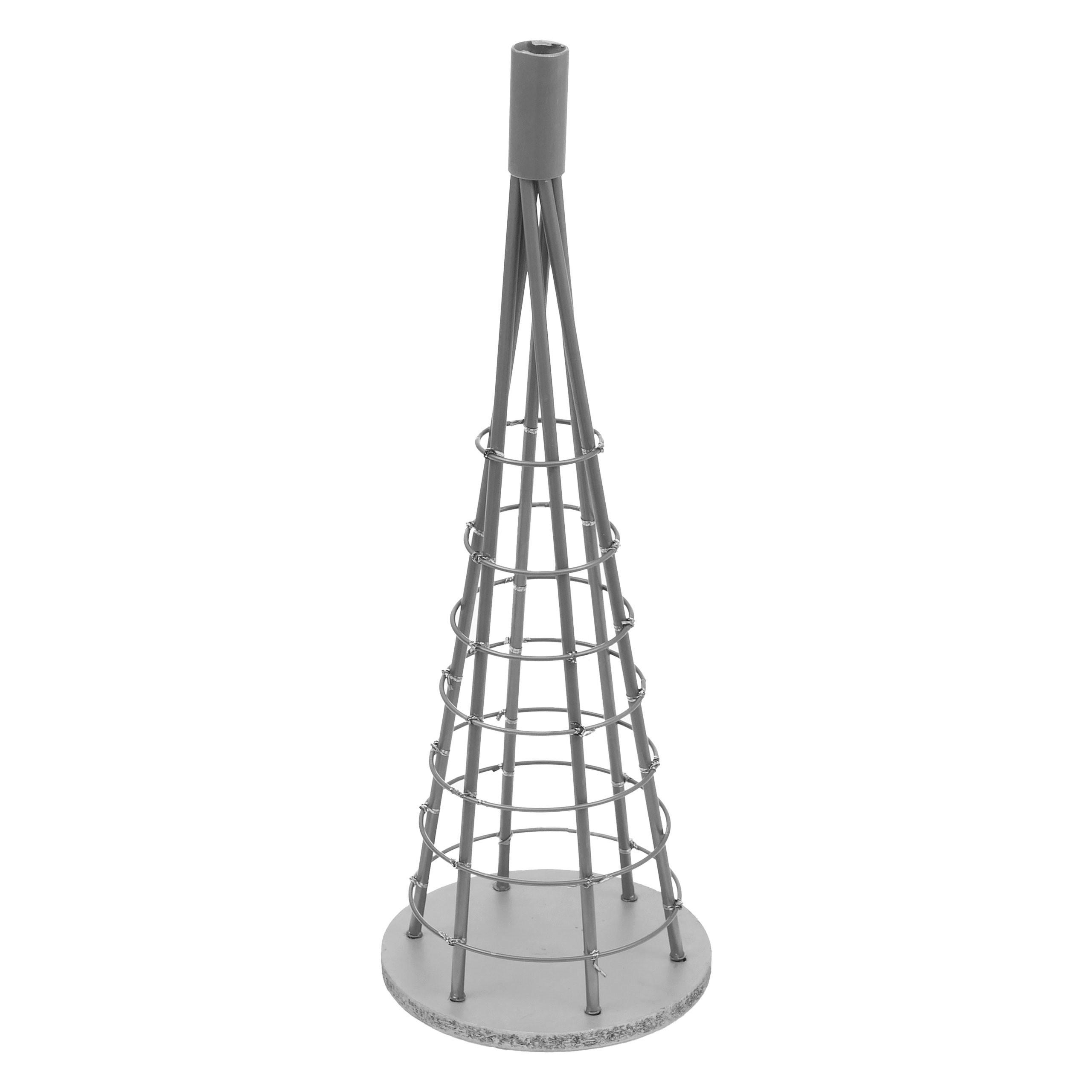 DEKO-BAUM Silber - Silberfarben, Metall (60cm) - MCW