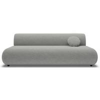 SCHLAFSOFA Arione 214 cm - Hellgrau/Schwarz, Kunststoff/Textil (214/74/104cm) - Selsey