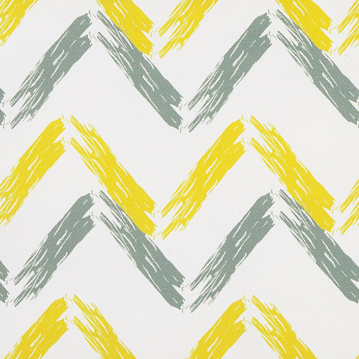 GARTENKISSEN 2er-Set Zick Zack Muster bunt 45/45 cm Affile - Multicolor, Textil (45/45cm) - Beliani