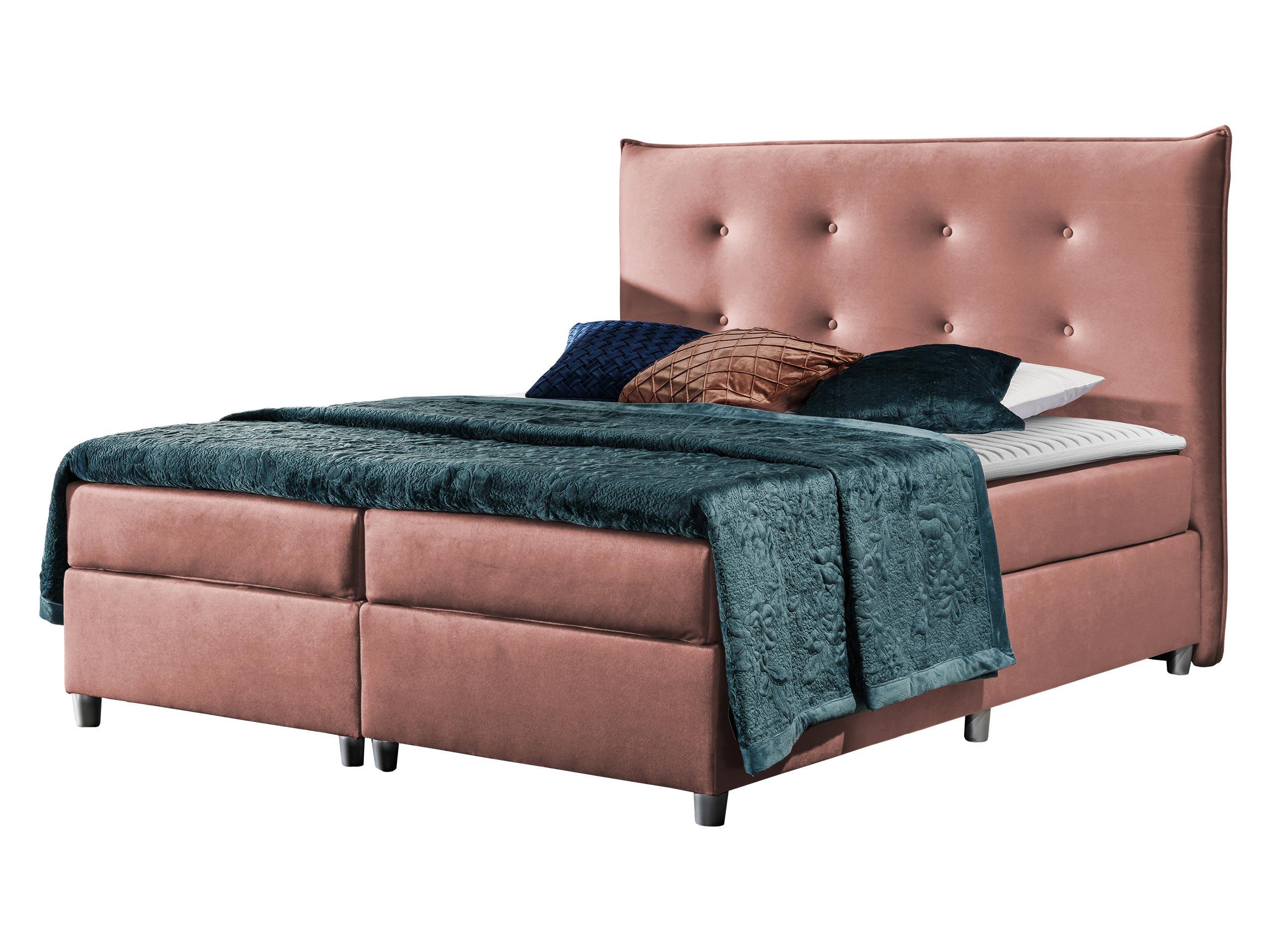 BOXBETT Prato - H3 - Rosa, Holz (160/200cm) - MIRJAN24