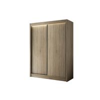 KLEIDERSCHRANK BEROG - 200 cm - Sonoma Eiche - Sonoma Eiche, Holzwerkstoff (200/215/61cm) - ALTDECOR