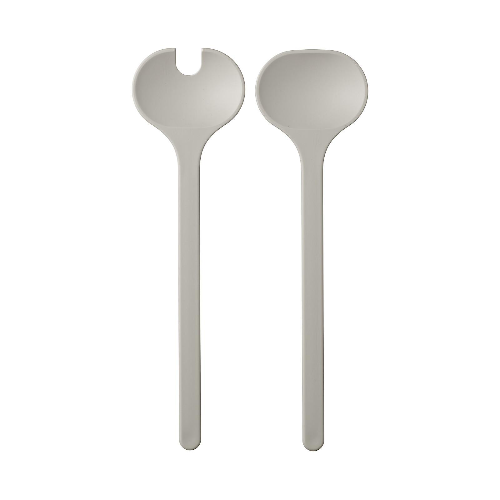 SALATBESTECK Silueta Nordic White - Weiß, Kunststoff (28.5cm) - Mepal