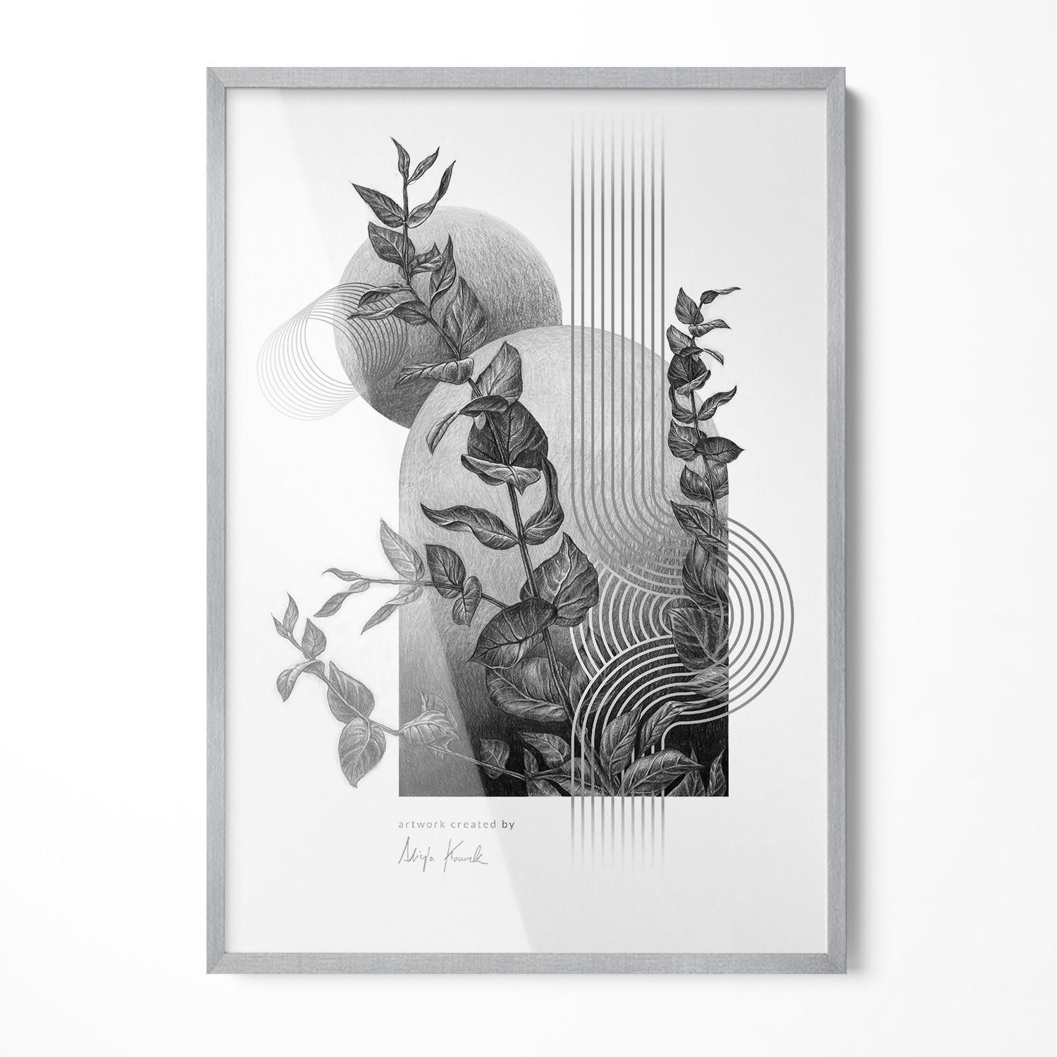 BILDERRAHMEN - Goldfarben, Kunststoff (70/100/1.5cm) - Wallfluent