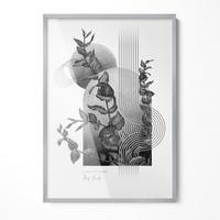 BILDERRAHMEN - Goldfarben, Kunststoff (70/100/1.5cm) - Wallfluent