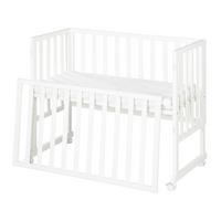 BEISTELLBETT 3in1 Set 90 x 45 cm - Weiß, Holzwerkstoff (45/90cm) - Roba