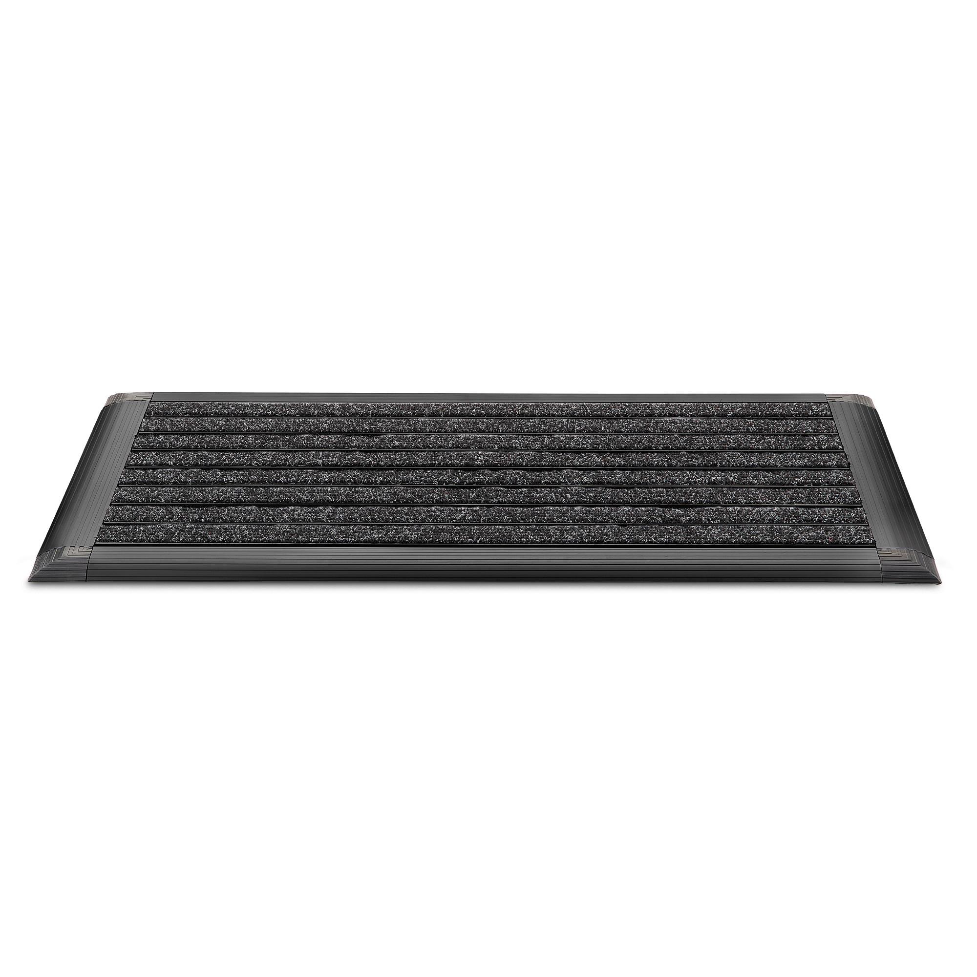 ALU-FUSSMATTE AluGant - Anthrazit, Metall (60/40cm) - BoMoe