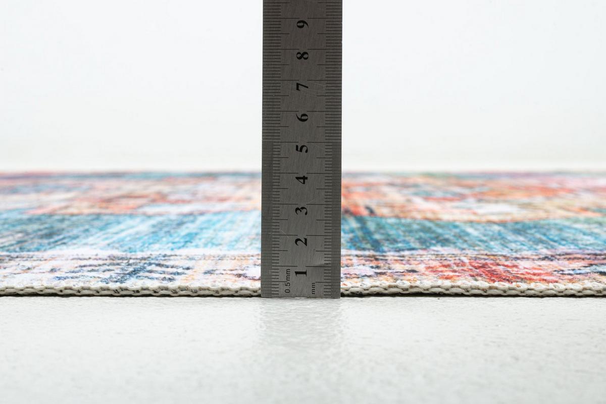 VINTAGE-TEPPICH Adara 140x200 cm - Multicolor, Textil (140/200cm) - Gino Falcone