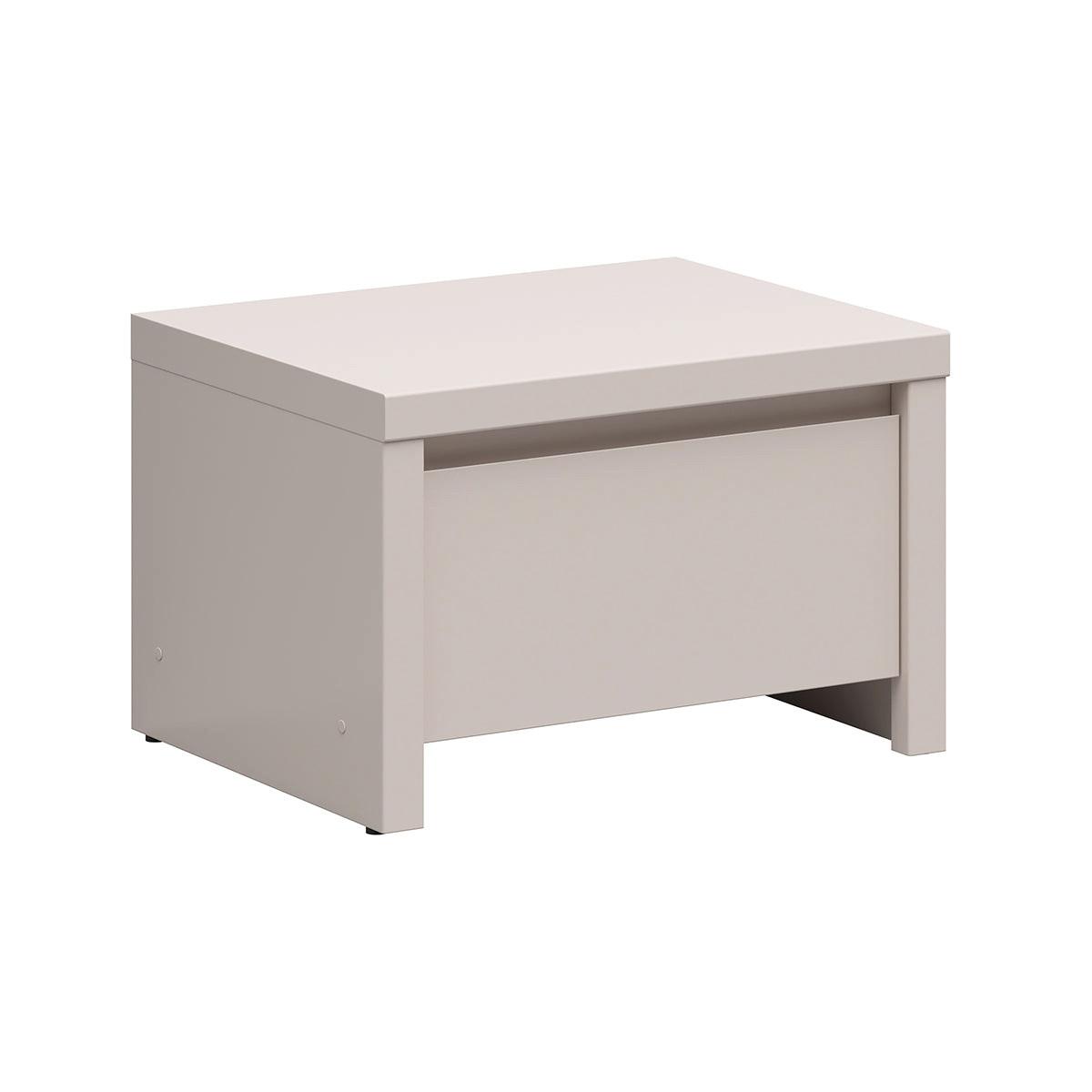 NACHTTISCH Soren Kaschmir - Beige, Holzwerkstoff (51/33.5/40.5cm) - Petits-meubles