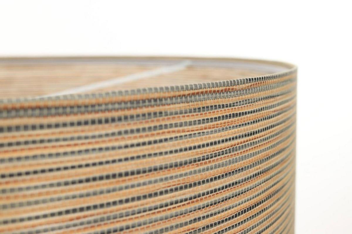 HÄNGELEUCHTE Grau 50/25 cm - Beige/Grau, Kunststoff (50/0.6/25cm) - ONZENO