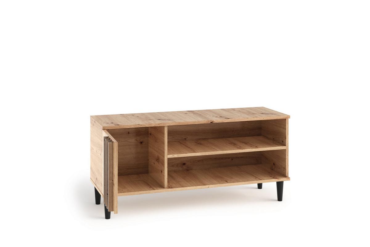 LOWBOARD ARTIANO 120/54/40 cm, Eiche Artisan - Eiche Artisan, Holzwerkstoff (120/54/40cm) - MASSENO