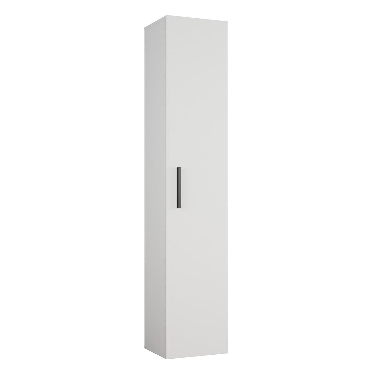 GARDEROBENSCHRANK MODULO 201,2/204/40 cm Modern Garderobe-Set Weiß - Schwarz/Weiß, Holzwerkstoff (201.2/204/40cm) - MASSENO