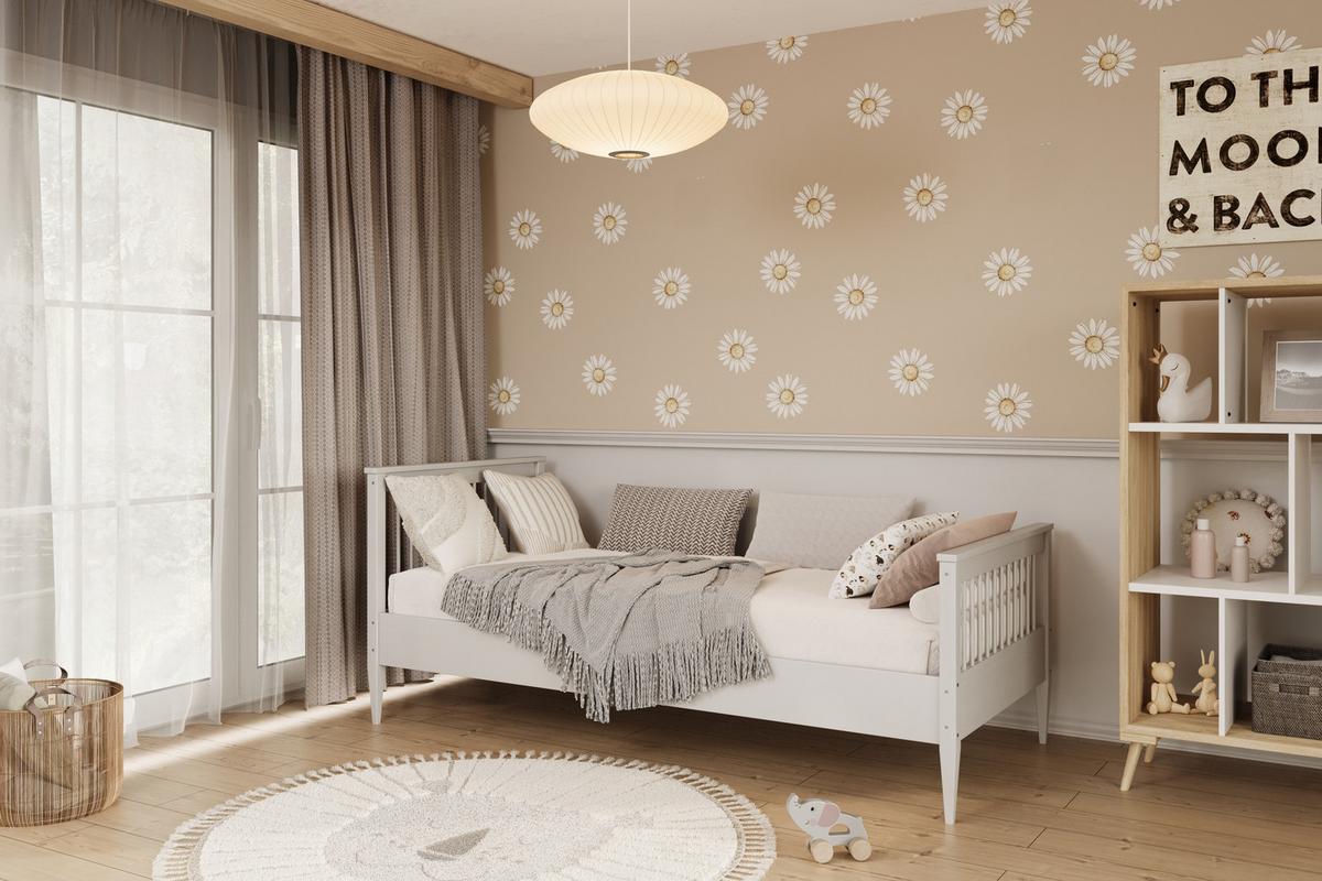 KINDERBETT Emili 80/90 -160/180/200 cm Weiß 80/200 - Weiß, Holz (80/200cm) - RAUMHIRSCH FURNITURE