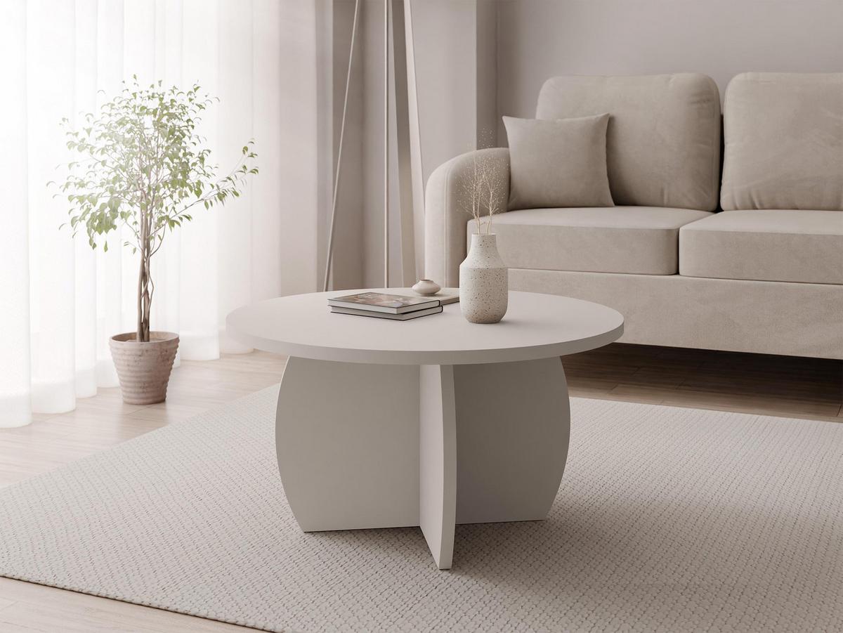 COUCHTISCH Tamisa - Sandfarben, Holzwerkstoff (74/74/40cm) - MIRJAN24