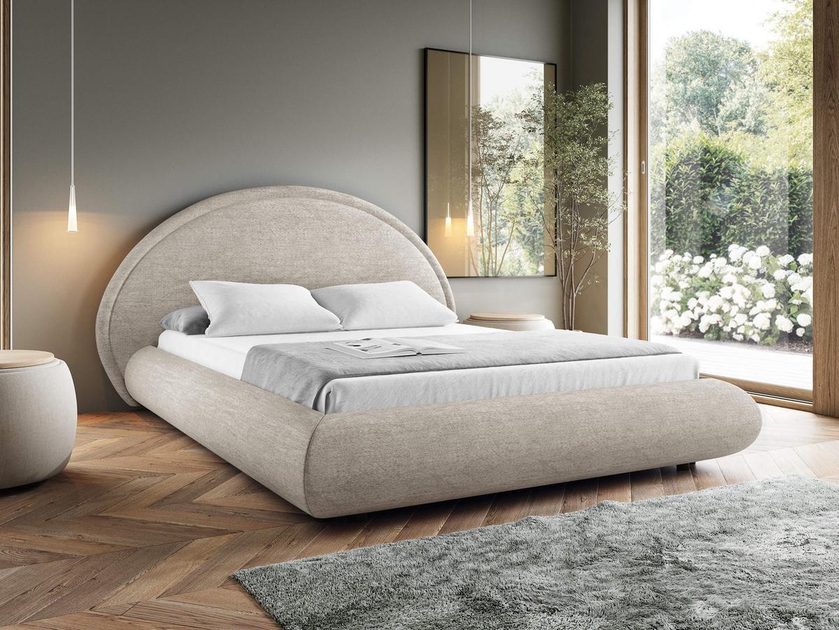 POLSTERBETT Otis - Beige, Holz/Textil (140/200cm) - MIRJAN24