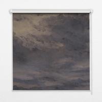 INNENROLLO - Fensterrollo - Rollo - 90x140 cm - Gemalter Himmel - Blau, Kunststoff (90/140/0.5cm) - TULUP