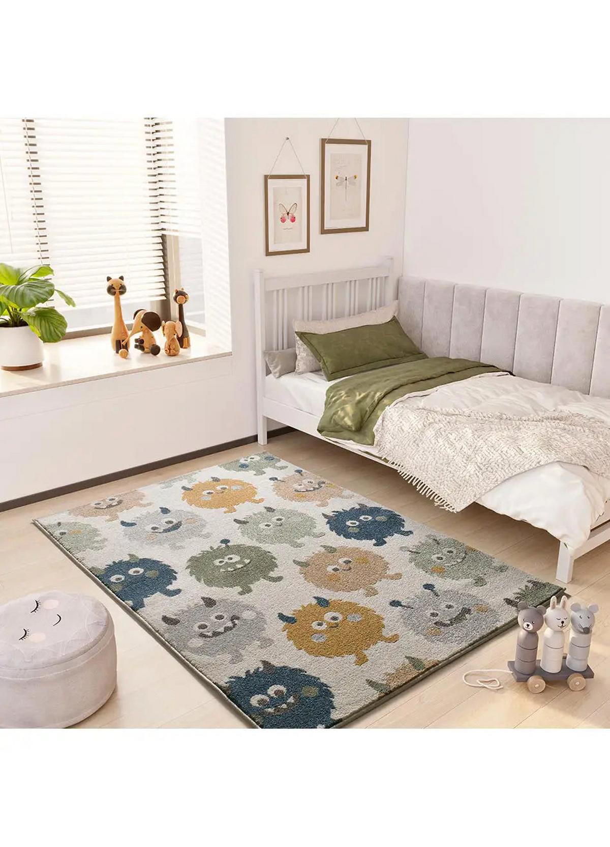 KINDERTEPPICH Mehrfarbig Beats 120/170 cm - Multicolor, Textil (120/170cm) - Atticgo