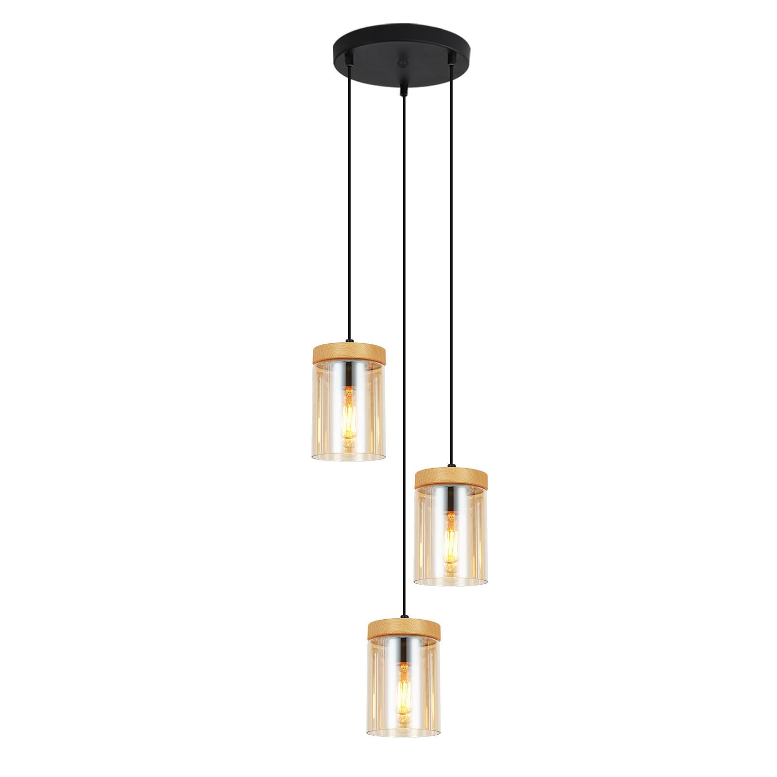 PENDELLEUCHTE Marren 30/5/143 cm - Schwarz, Metall (5/30/143cm) - Nettlife