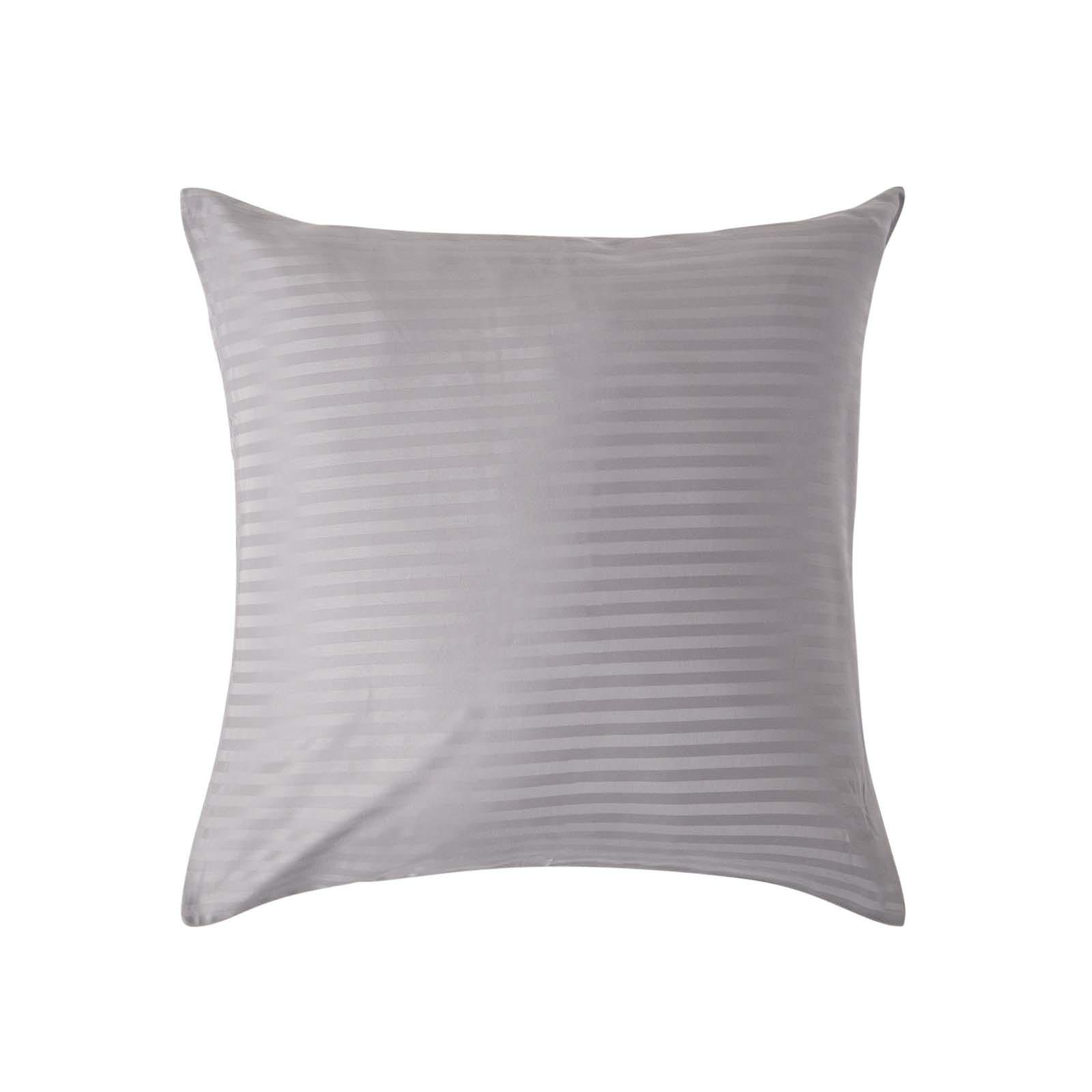 KISSENBEZUG Damast, Ägyptische Baumwolle, Fadendichte 330 - Grau, Textil (60/60cm) - Homescapes