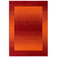 MODERN DESIGNER VELOURS TEPPICH SAMBA - Rostfarben, Textil (120/170cm) - Pergamon