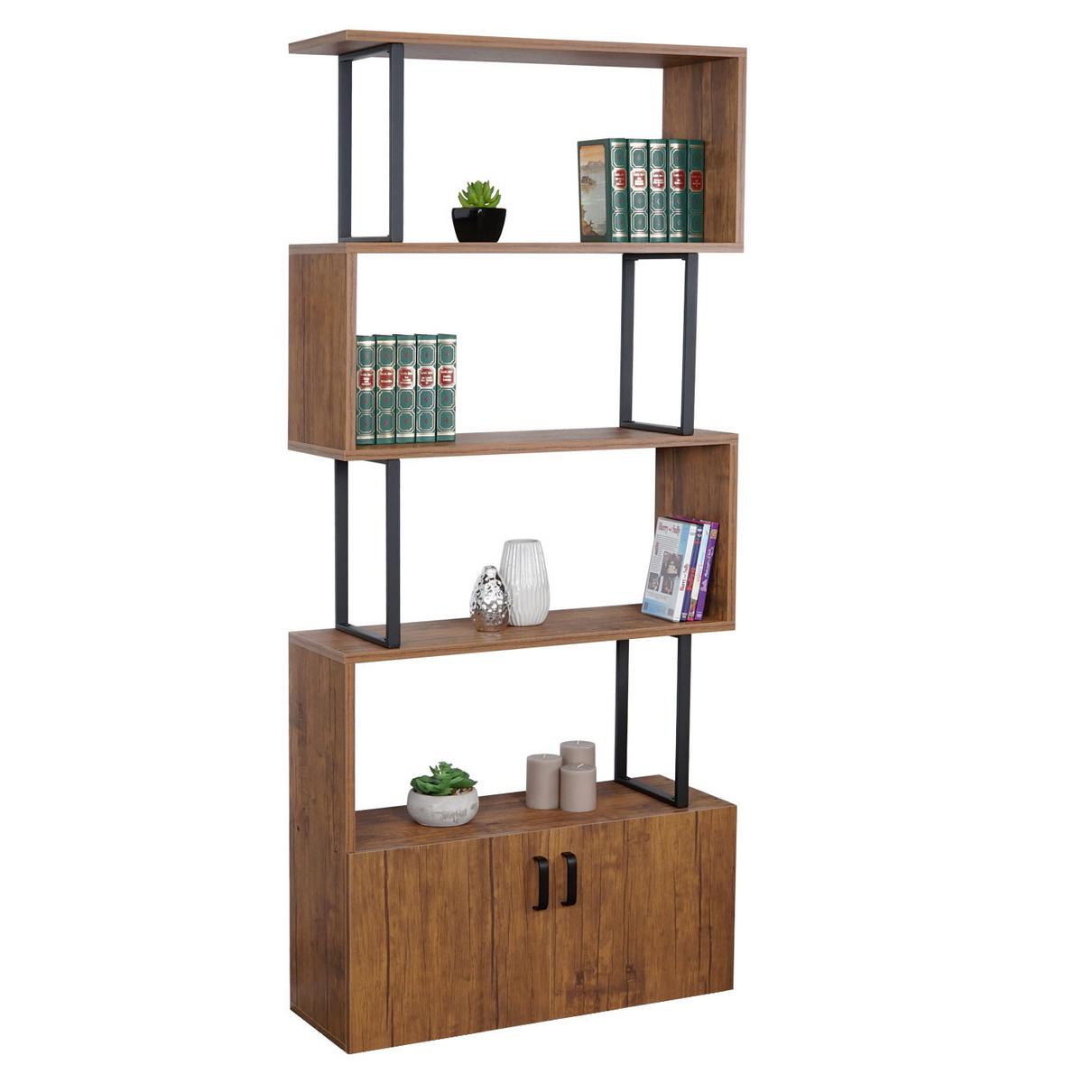 BÜCHERREGAL Eiche Dekor - Eichefarben, Holzwerkstoff (80/183/31cm) - MCW
