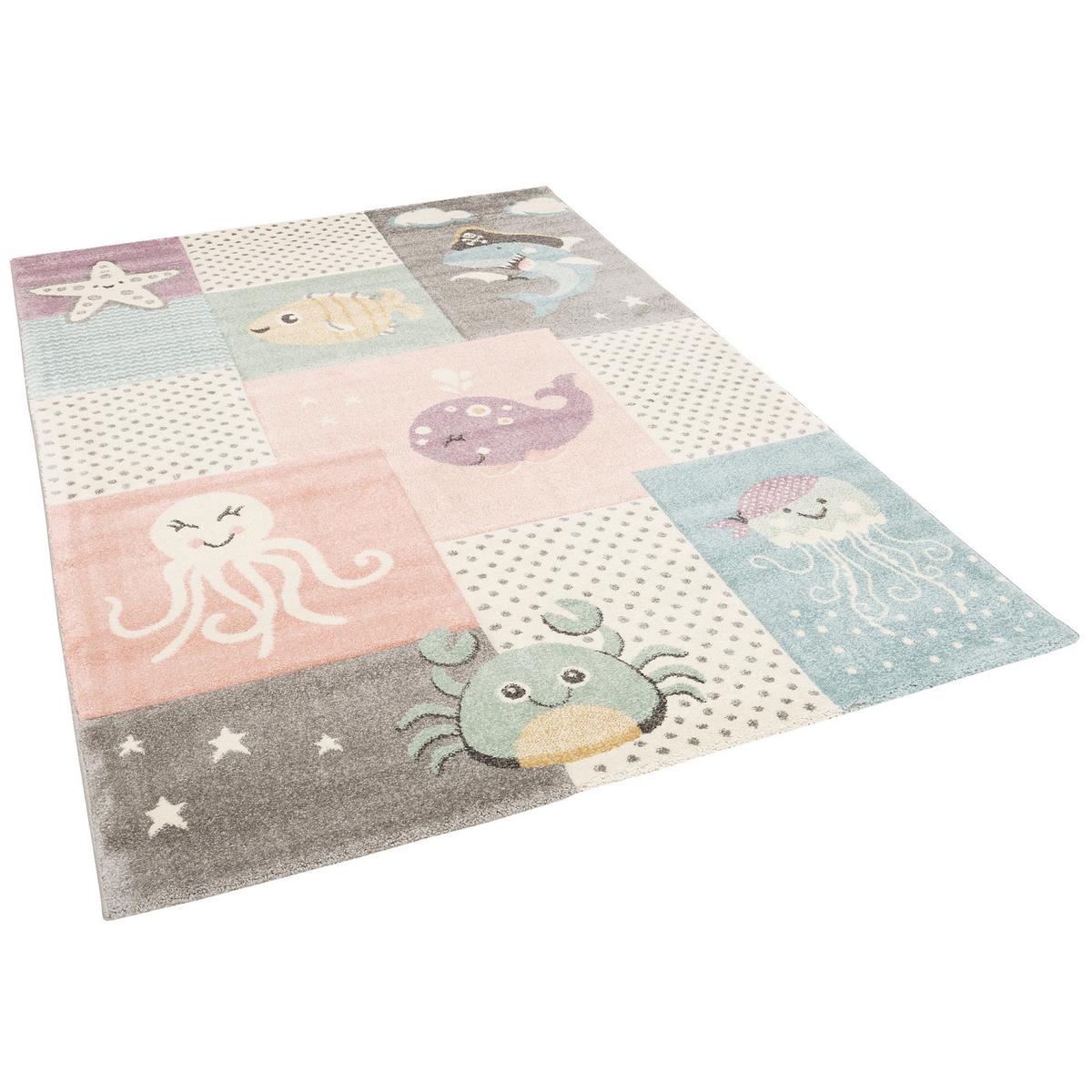 KINDER TEPPICH MAUI KIDS UNTERWASSERWELT - Multicolor, Textil (160/230cm) - Pergamon