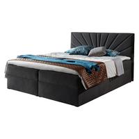 BOXBETT Top 4 - H3 - Dunkelgrau, Holz (160/200cm) - MIRJAN24