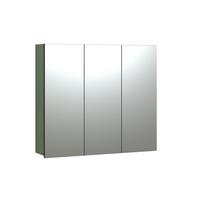 SPIEGELSCHRANK PureBliss Grün - Grün, Holzwerkstoff (90/80/20cm) - Trendteam