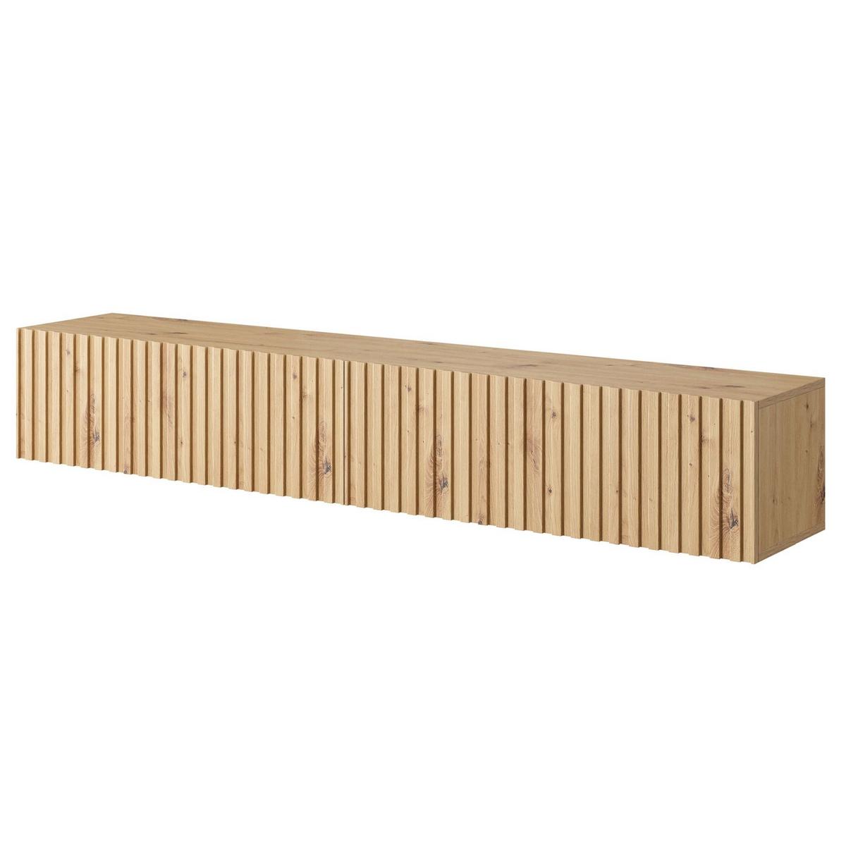 TV-HÄNGEBOARD Telire Eiche 175 cm - Eiche Artisan, Holzwerkstoff (175/30/31.6cm) - Selsey