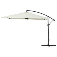 SONNENSCHIRM ilios 3 Ekru - Beige, Metall (300/300cm) - Habitat Garten
