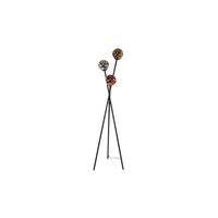STEHLAMPE TIVOLI Schwarz Metall - Schwarz, Metall (45/45/169cm) - KAWOLA