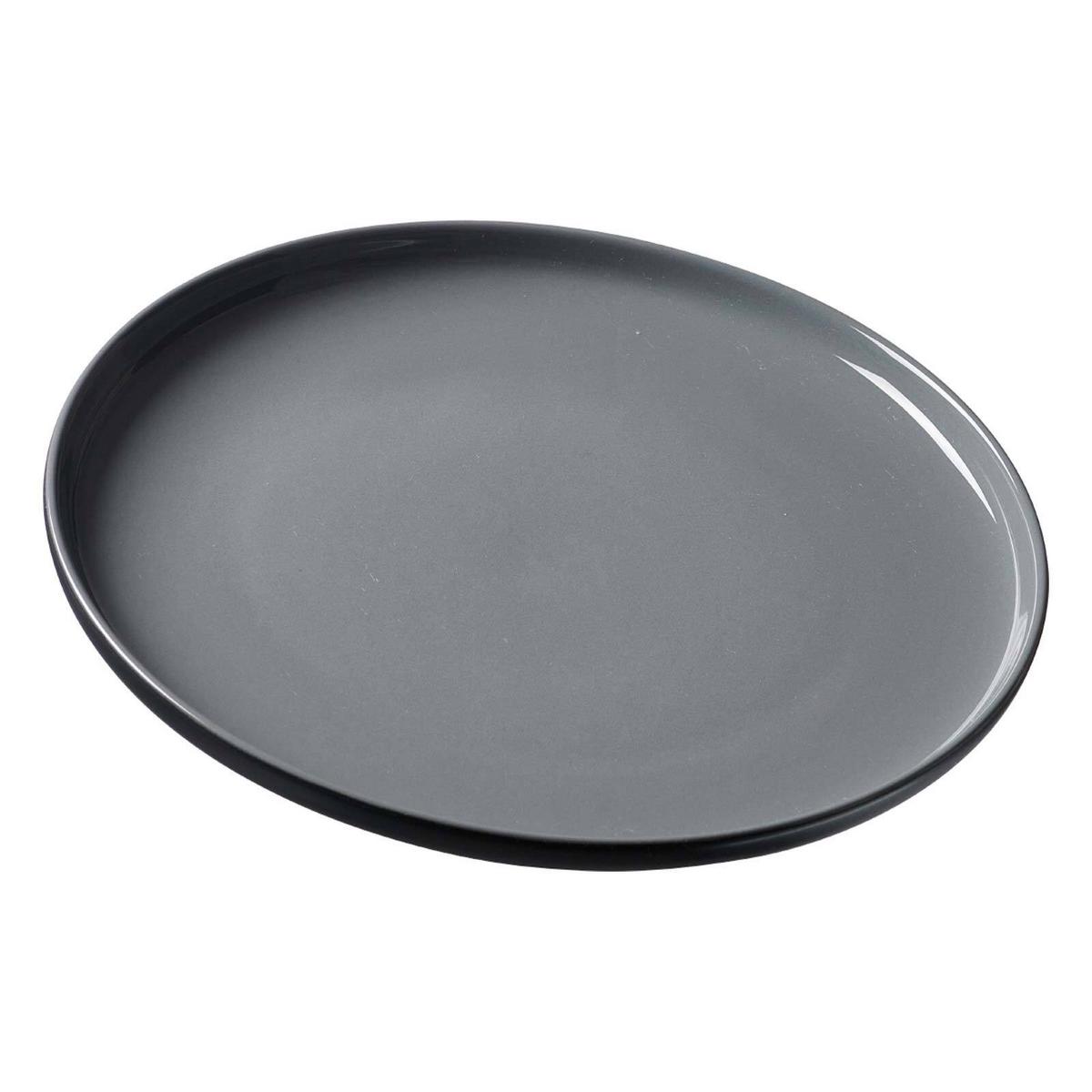 TELLER UND SCHALENSET Jasper schwarz 12er Set - Schwarz, Keramik (2/2/2cm) - Ritzenhoff Breker