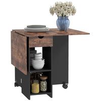 ESSTISCH Qylvin 120/72/75 cm - Braun, Holz (120/72/75cm) - ZMH