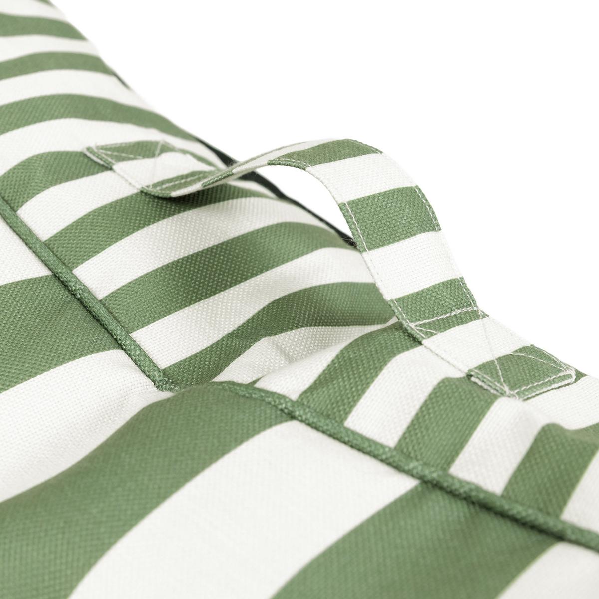 BODENKISSEN mit Sitzsackfüllung Solus - Olivgrün, Textil (72/22/72cm) - icon