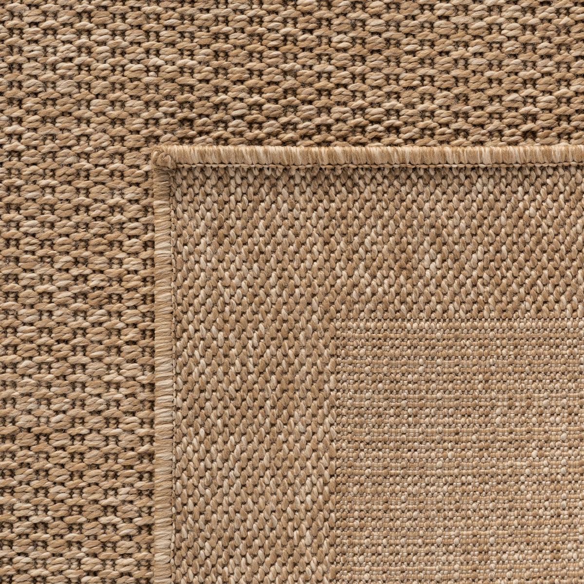 TEPPICH Outdoor ARLBERG in Beige, in Jute-Optik, aus Polypropylen, 160 x 230 cm - Beige, Textil (230/160cm) - KADIMA DESIGN