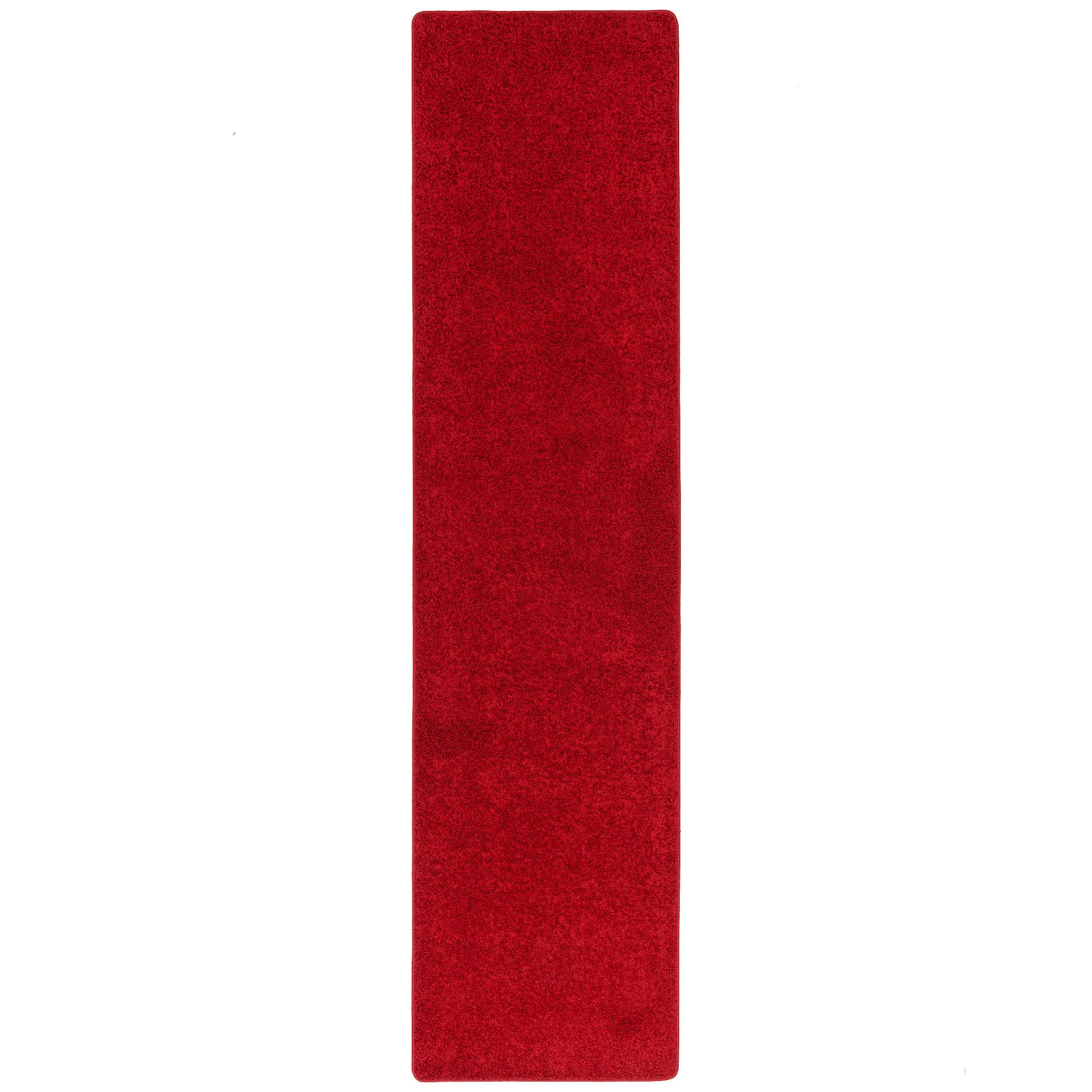 HOCHFLOR LANGFLOR TEPPICH LÄUFER COTTAGE - Rot, Textil (80/200cm) - Snapstyle
