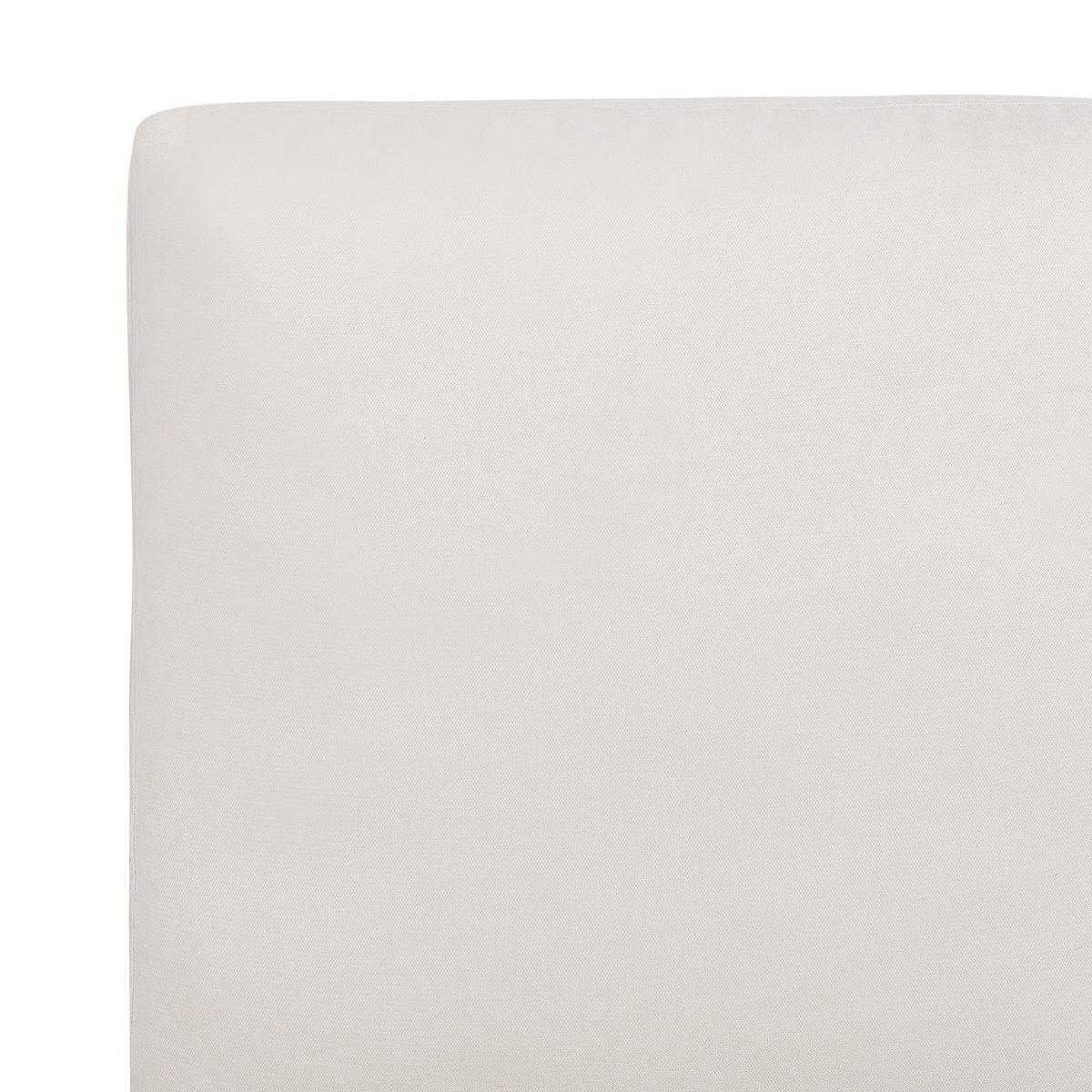 POLSTERBETT 180/200cm Helles Beige Melle - Beige, Naturmaterialien/Textil (180/200cm) - Beliani