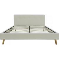 BETT nemo Weiß - Beige, Textil - Habitat Garten