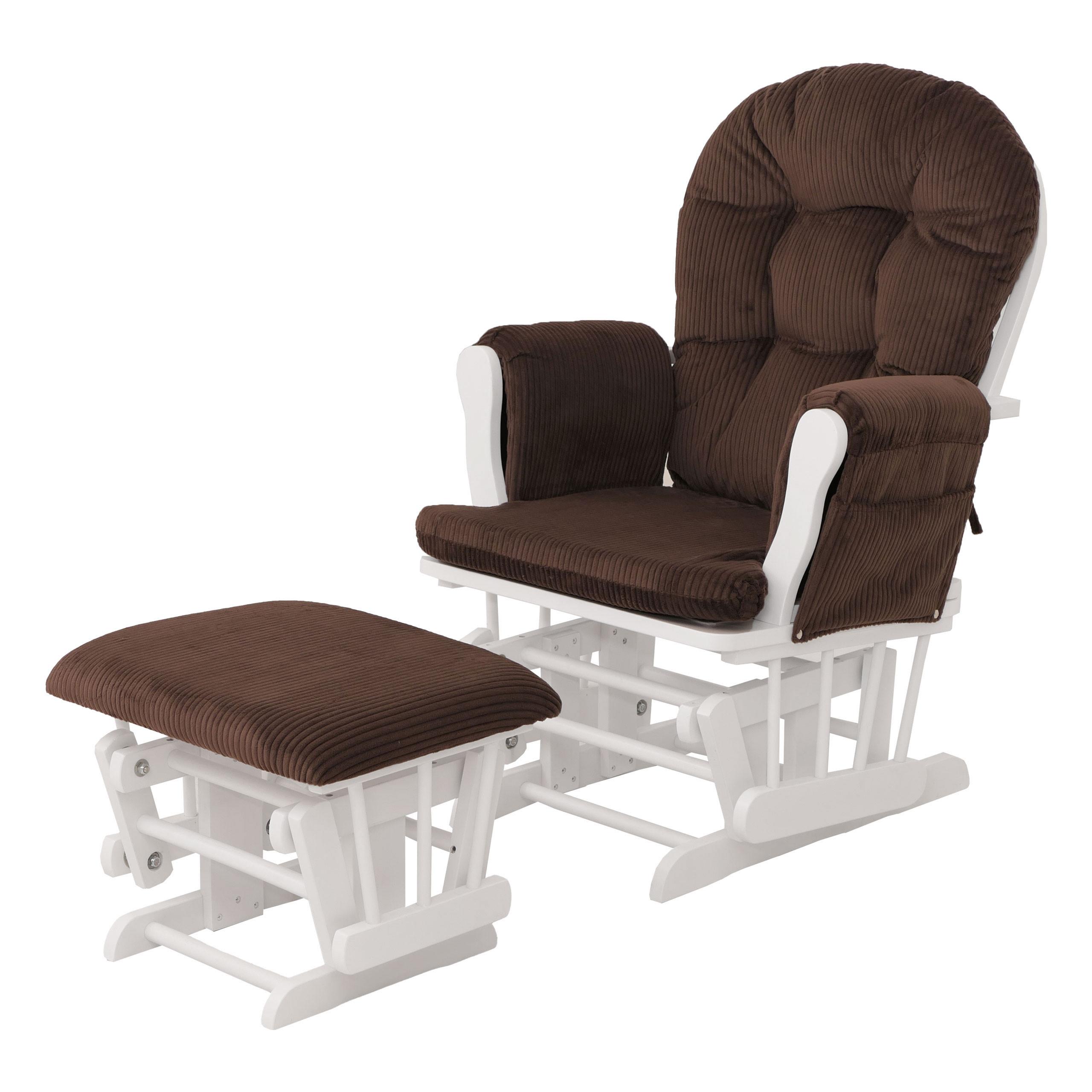 RELAXSESSEL Braun, Weiß - Braun/Weiß, Textil (74/103/71cm) - MCW