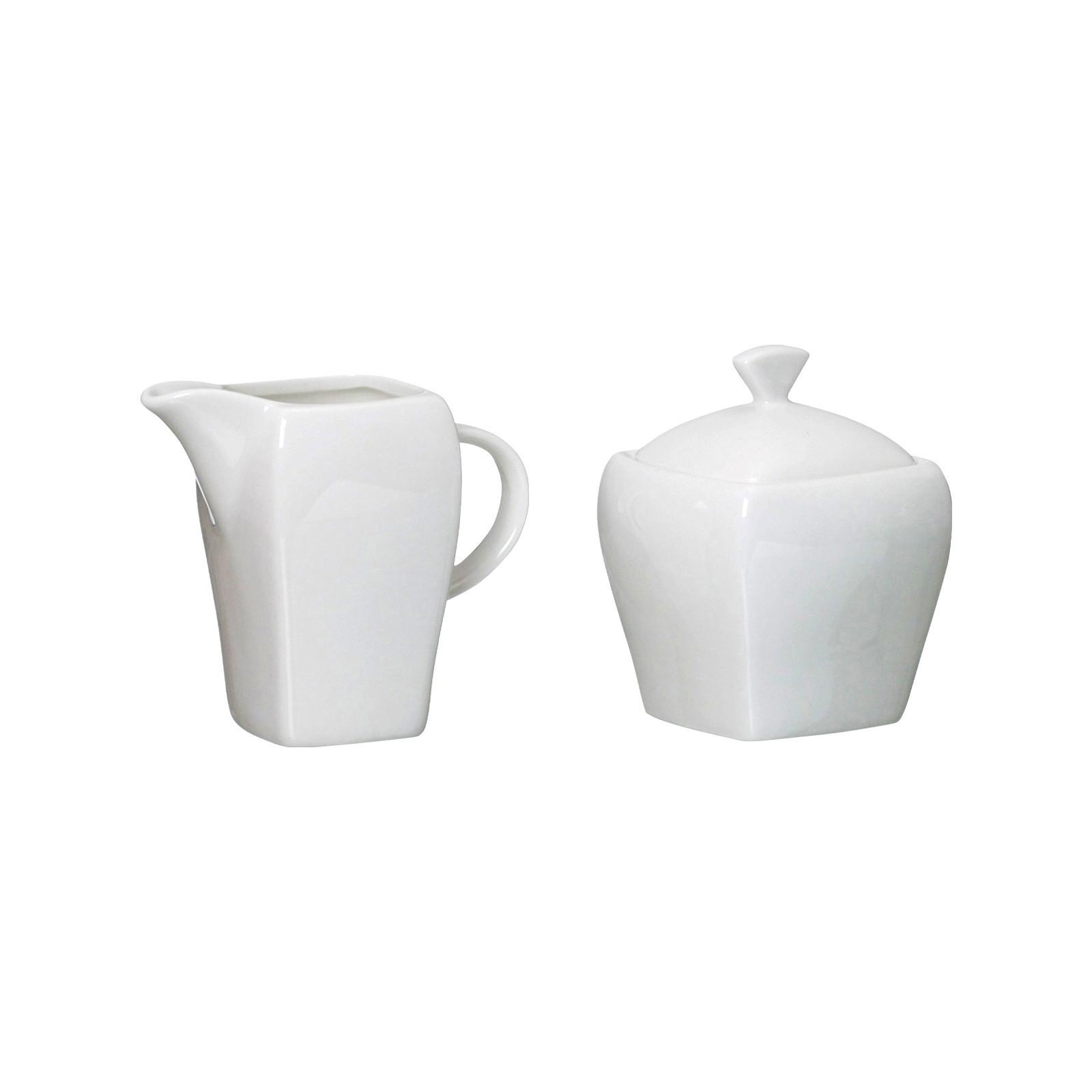 MILCH UND ZUCKER-SET Melodie weiß 2er Set - Weiß, Keramik (1/2cm) - Ritzenhoff Breker