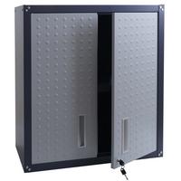 HÄNGESCHRANK Hellgrau, Anthrazit - Anthrazit/Hellgrau, Metall (77/77/31cm) - MCW