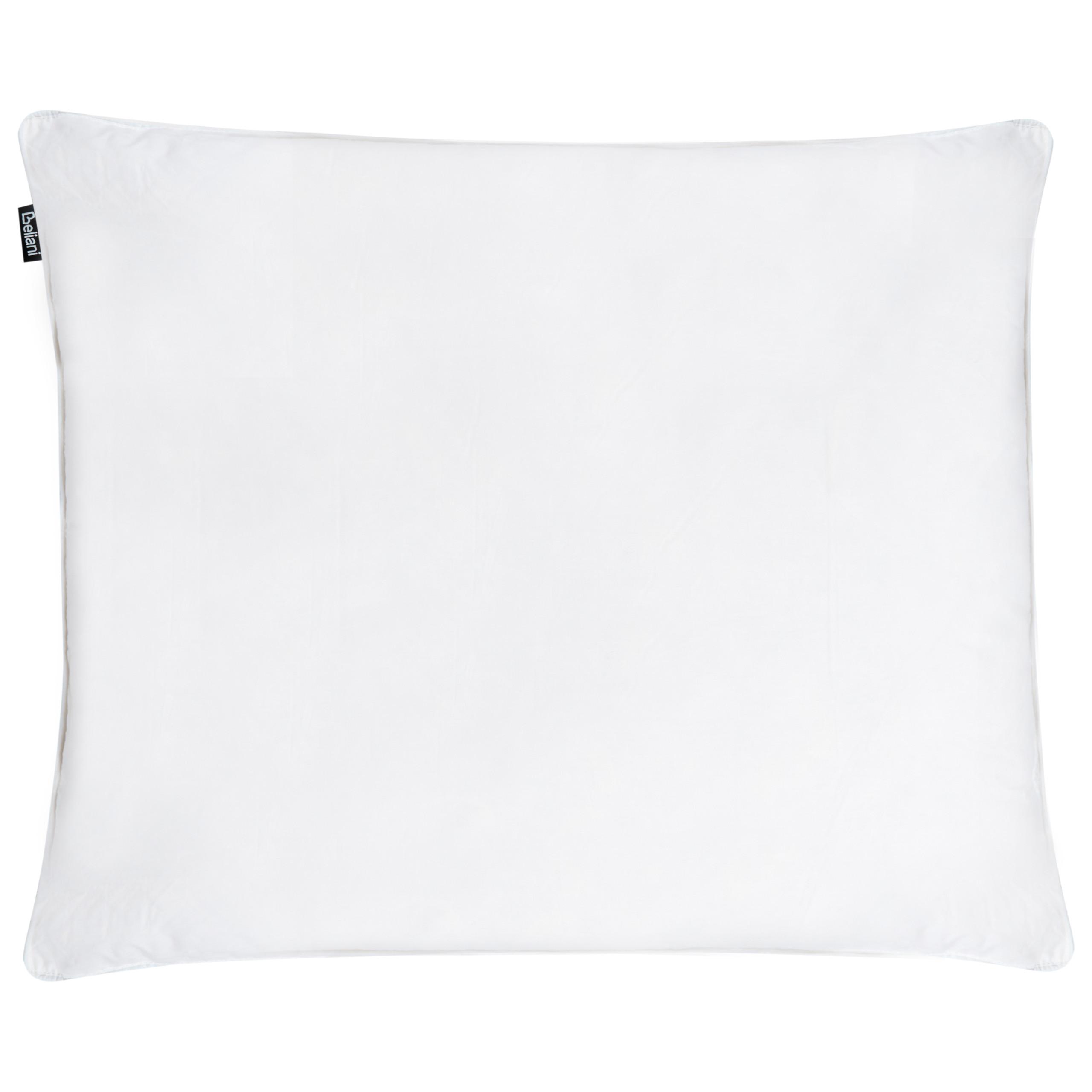 KOPFKISSEN Weiß 50/60 cm Feldberg - Weiß, Naturmaterialien (60/50cm) - Beliani