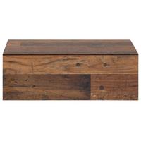 HÄGENDER NACHTTISCH ANNE - Dunkelbraun, Holzwerkstoff (42/14/30cm) - CARO-Möbel