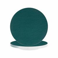 FRÜHSTÜCKSTELLER Life Fashion Trendy Petrol ø 22,5 cm 6er Set - Petrol, Keramik (22.5cm) - Seltmann Weiden